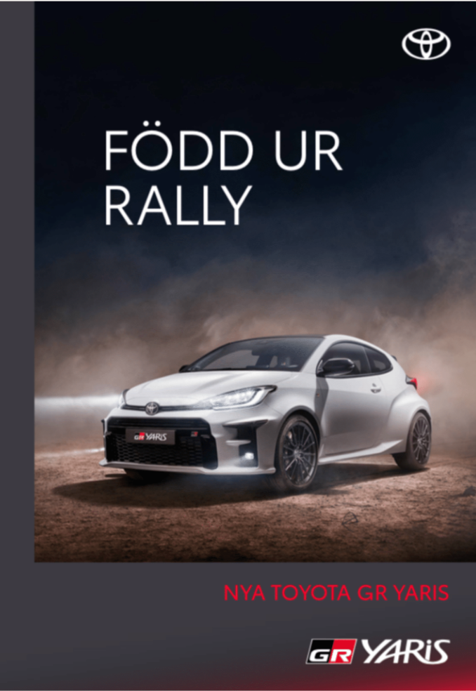 GR Yaris - Poster 800x1000mm