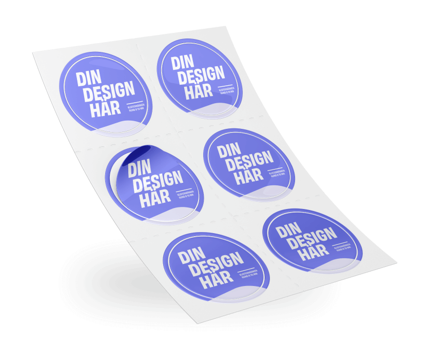 Klistermärken/Etiketter